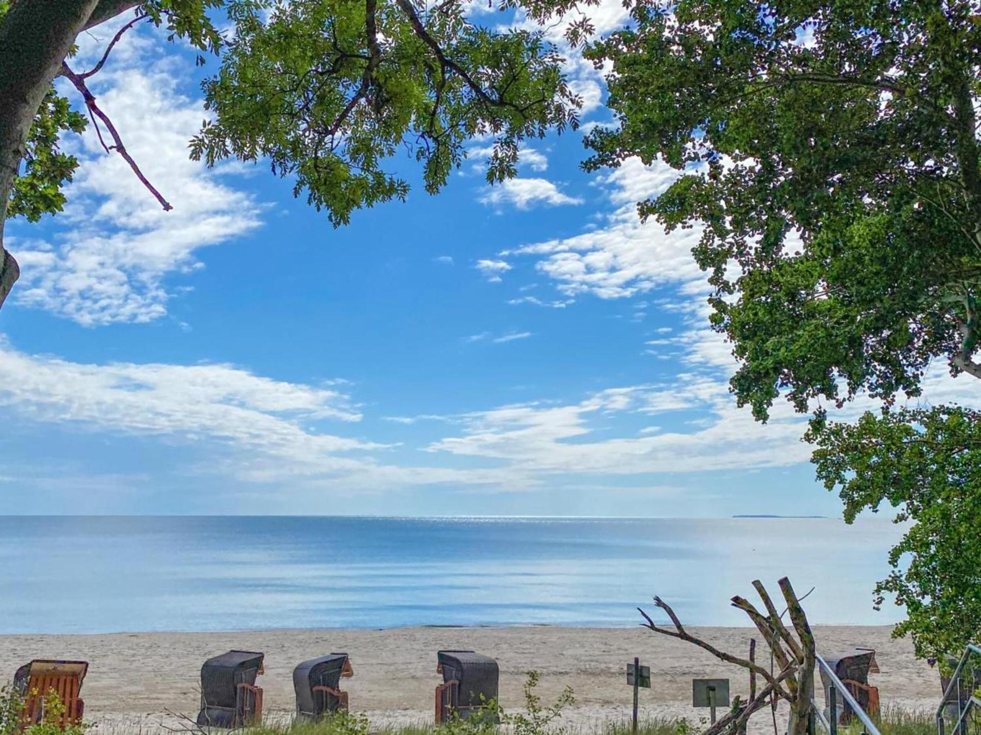 Traumhaftes Appartement - Odins Blick Wohnung 13 , Sauna Und Privatstrand, Blick Zur Ostsee Lobbe Kültér fotó